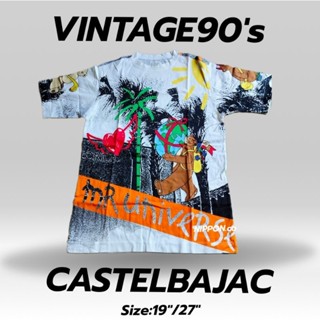 เสื้อCastelbajac Vintage90s แท้ออกช็อป(มือสอง)#A1