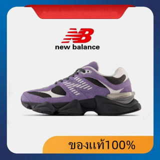 New Balance 9060 purple Sports shoes ของแท้ 100 %