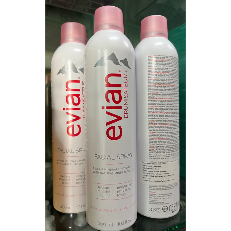 ของแท้100💯Evian สเปรย์น้ำแร่เอเวียง บำรุงผิวหน้า 300ml