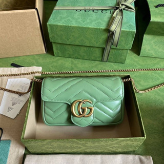 New Gucci Marmont super mini bag (Ori)เทพ size 16 cm.