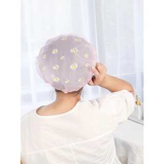 Shower Cap หมวกคลุมผมสำหรับใส่อาบน้ำ