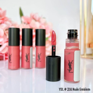 ลิปสติก YSL Tatouage Couture Velvet Cream 3 ml  สี #216 Nude Emblem