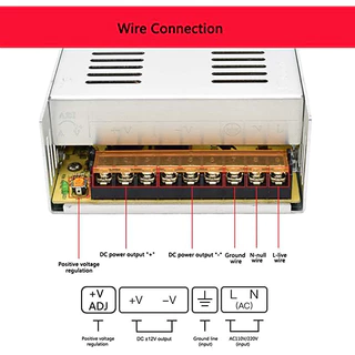 หม้อแปลง Adapter LED Power Supply 12V 30A 360W สวิตช์ไฟ 12V สวิทช์ไฟ 24V สวิทชิ่ง หม้อแปลงไฟฟ้า 5A/10A/30A สวิชชิ่ง 12v