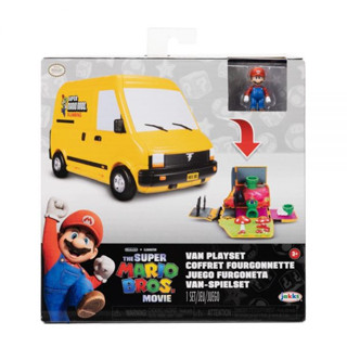 Super Mario Movie Mini World Van Playset ชุดของเล่น รถตู้เพลย์เซต