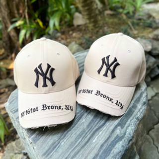 🍀🍀MLB New York Gothic Address Ball Cap หมวก NY ปัก 161st🍀🍀