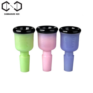 [มีหลายแบบให้เลือก] Small cup / Adaptor อะไหล่ แจกันแก้ว โจ๋ 14mm / 18mm บ้องแก้ว SA98