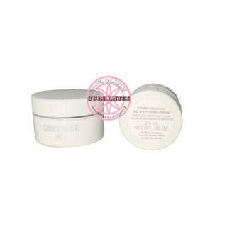 COSME DECORTE AQ Whitening Cream 2.5mL