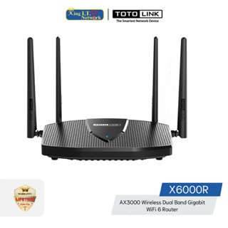 Totolink X6000R #AX3000 #wifi6 Gigabit Wireless Router