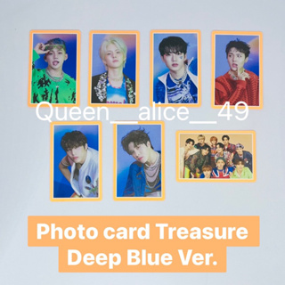 💎พร้อมส่ง💎 Photo card Treasure Deep Blue Ver.