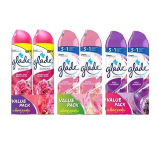 Glade เกลดสเปรย์ปรับอากาศ320 มล. แพ็คคู่