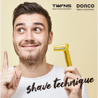 Dorco (ดอร์โก้) มีดโกนหนวด ที่โกนหนวด จำนวน 1 ซอง (6 ด้าม)