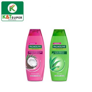 palm olive shampoo&amp;conditioner aloe vera / coconut cream 350ml.แชมพูผสมครีมนวด 2สูตร ว่านหาง / มะพร้าว