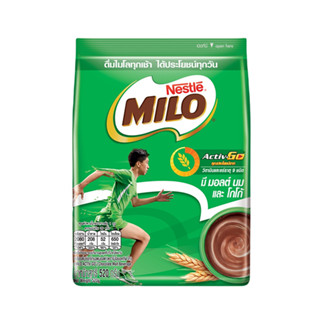 MILO ไมโล เครื่องดื่มช็อกโกแลตมอลต์ แอคทีฟ-บี  ถุงเติม 520 กรัม