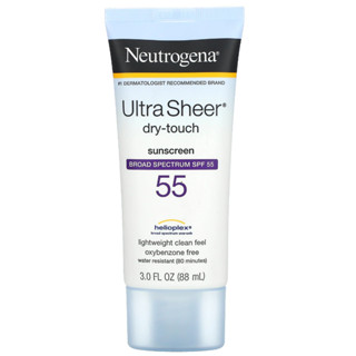 พร้อมส่ง ของแท้ Neutrogena Ultra Sheer Dry Touch Sunscreen SPF 45/55 (88ml)