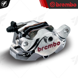 ปั๊มเบรคล่าง Brembo CNC 2P Nickle (ด้วงนิคเกิ้ล)