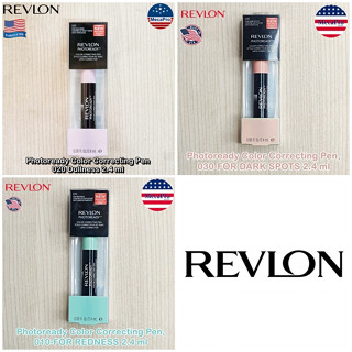 Revlon® Photoready Color Correcting Pen 2.4 ml เรฟลอน คัลเลอร์คอลเร็คติง คอนซีลเลอร์สี ปรับสีผิวให้สม่ำเสมอ