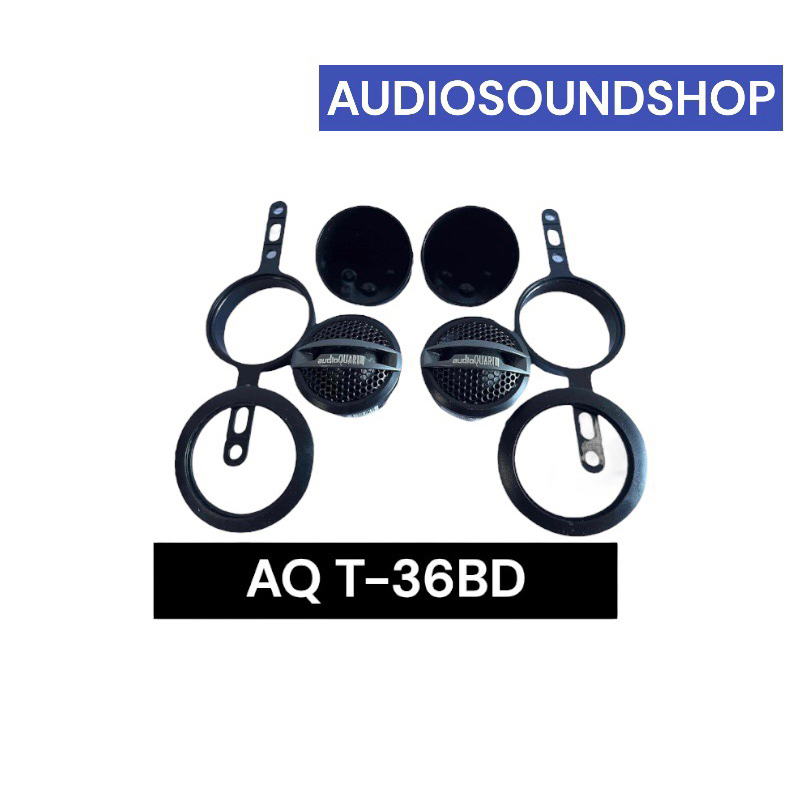 Audio Quart AQ-T36BD  AUDIO QUART ลำโพงทวิสเตอร์ เสียงกลางแหลม