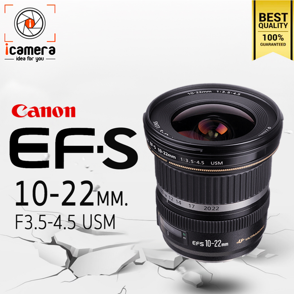 Canon Lens EF-S 10-22 mm. F3.5-4.5 USM รับประกันร้าน icamera 1ปี Shopee  Thailand