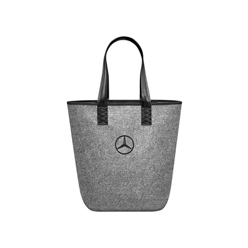 กระเป๋า Mercedes Benz Shopping Bag สีเทา