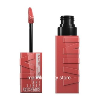 Maybelline Super Stay Vinyl Ink Lip 4.2 มล. ริมฝีปากแวววาว ลิปติดทนนาน สีชัด ลิปเบาสบาย