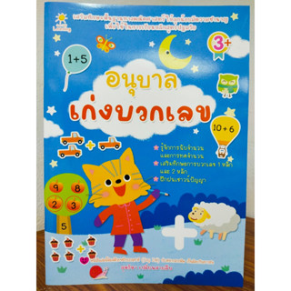 หนังสือเด็ก เสริมทักษะคณิตศาสตร์ เด็กปฐมวัย ชุด อนุบาล เก่ง บวกเลข