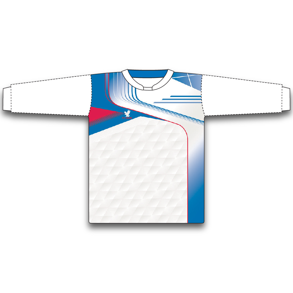 เสื้อฟุตบอลพิมพ์ลาย คอกลมแขนยาว เสื้อฟุตบอลฟลายฮ็อค FLY HAWK รุ่น A922 ชุด 2 ของแท้ 100% - รูปที่ 4