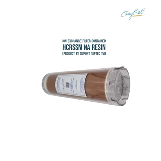 EasyKet ™ Ion Exchange Resin Filter ไส้กรองเรซิ่น ขนาด 2.5 x 10 นิ้ว บรรจุเรซิ่น DuPont ™ TapTec ™ HCRSSN Na
