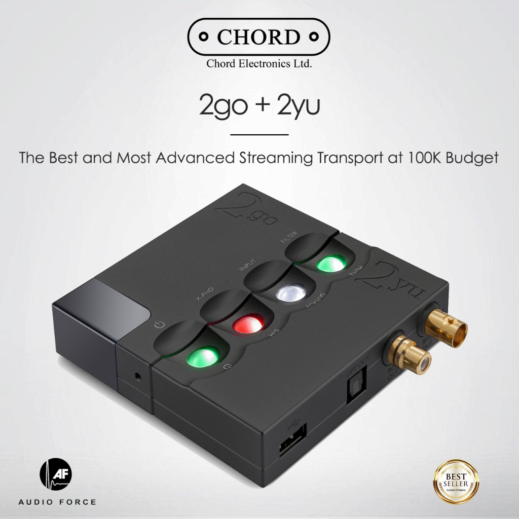 Chord 2go + 2yu Black,Silver