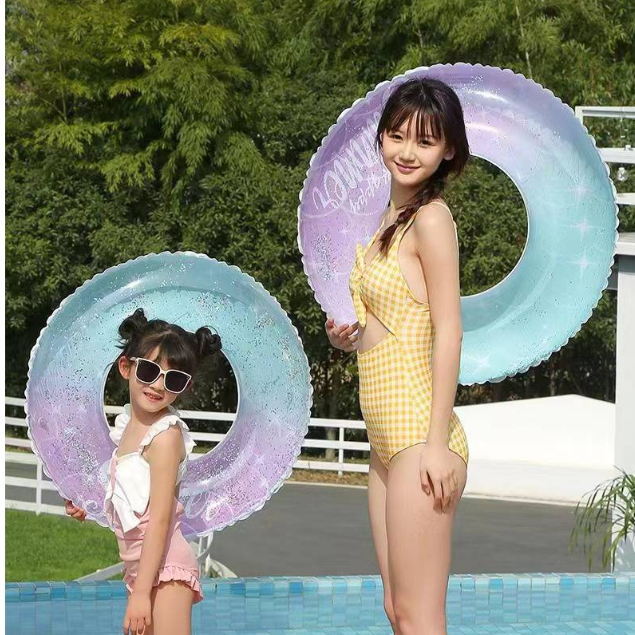 kethome P16 ห่วงยางแฟนซีว่ายน้ำเป่าลม เด็กและผู้ใหญ่ สีสวย 70cm/90cm