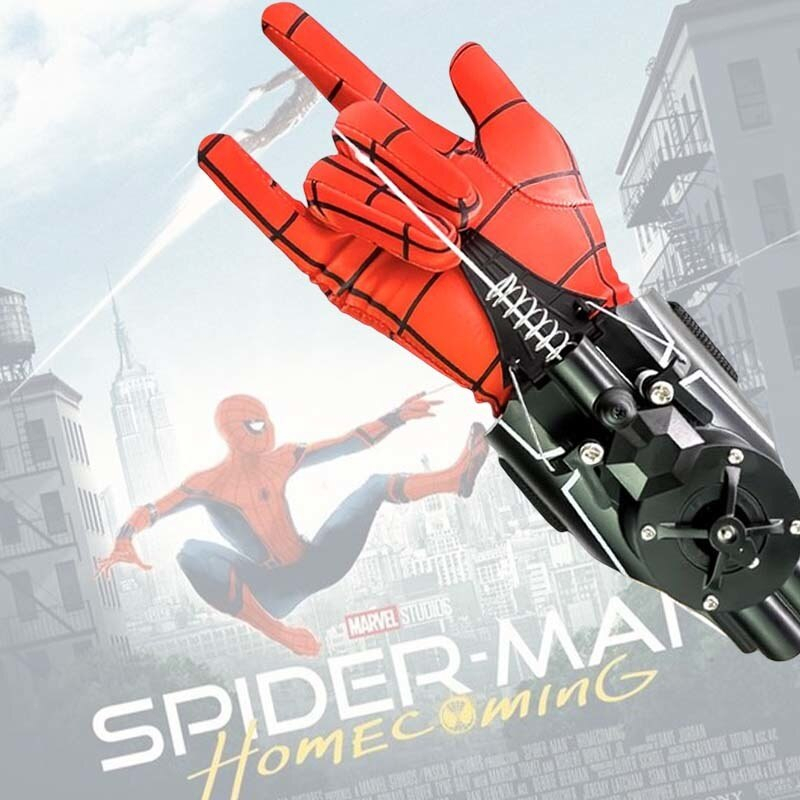 🕷 เครื่องยิงใย Spiderman Web Shooters ของ สไปเดอร์แมน แบบดึงใยกลับอัตโนมัติ 2023