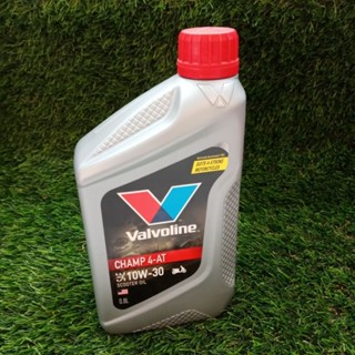 น้ำมัน 4T (valvoline) PREMIUM FORMULA CHAMP 4-AT AUTOMATIC 10W-30 (0.8L) (รหัส : 8852185312049)