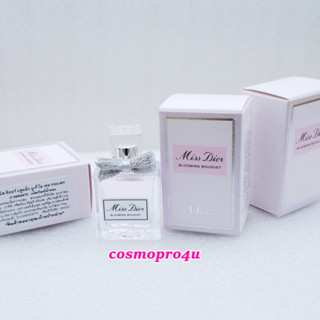 (มินิ) น้ำหอม DIOR Miss Dior Blooming BOUQUET EDT 5ml หัวแต้ม ของแท้ เคาน์เตอร์ มิสดิออร์บลูมมิ่งบูเก้ 8/22