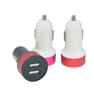 car charger ที่ชาร์จในรถ ชาร์จเร็ว usb quick charge หัวชาร์จ 2ช่อง อะแดปเตอร์ ชาร์จในรถ