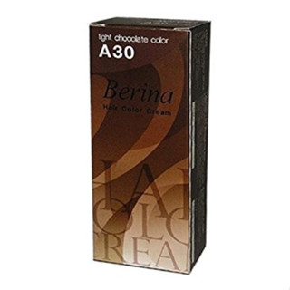 Berina - A30 สีช็อกโกแลตอ่อน Light Chocolate W.200 รหัส.H234