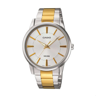 Casio Standard นาฬิกาข้อมือผู้ชาย สายสแตนเลส รุ่น MTP-1303SG,MTP-1303SG-7A