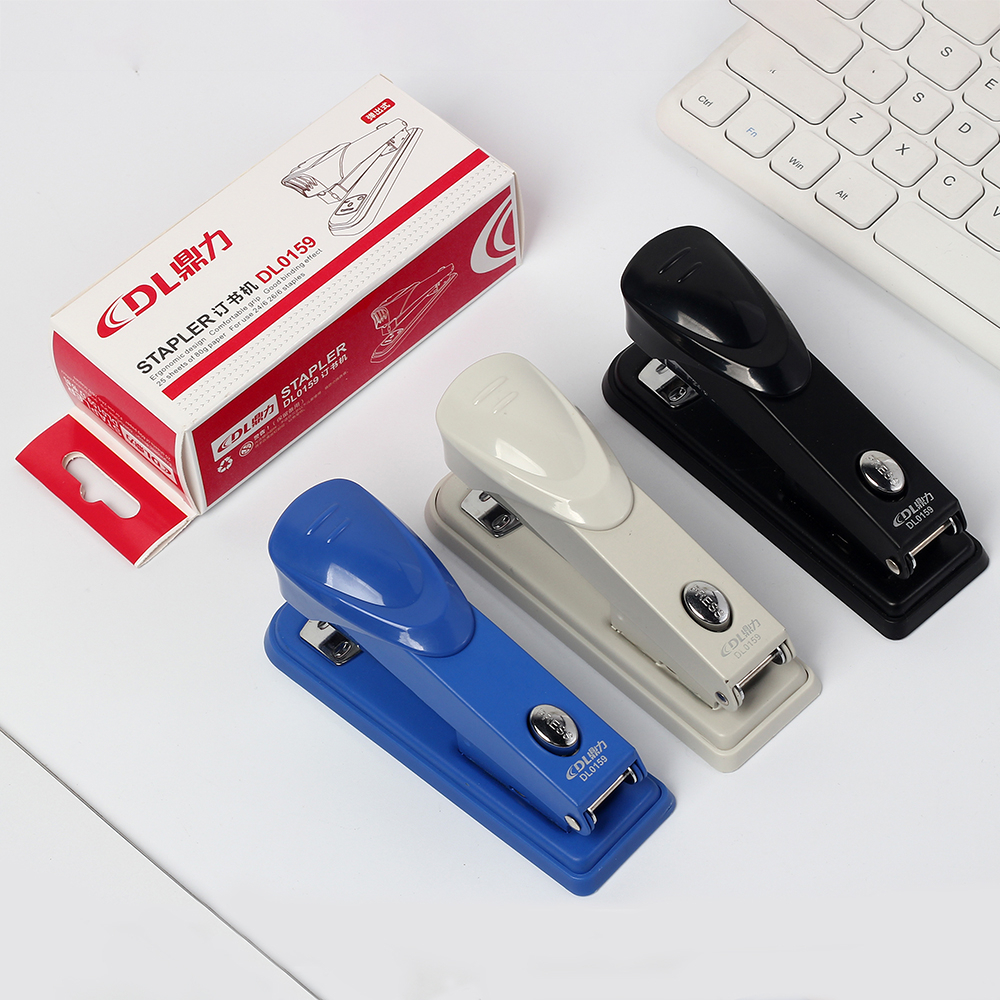 ที่เย็บกระดาษ เครื่องเย็บกระดาษ แม็ก DL Office DL0159 Stapler ใช้กับ ลวดเย็บ เบอร์ 24/6 - 26/6