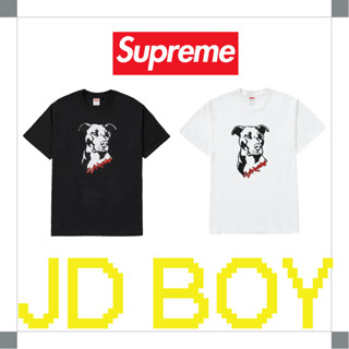 💥สินค้าพร้อมส่ง💥 JDBOY - Supreme pitbull tee เสื้อยืด สุพรีม ของแท้💯