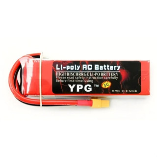 [แบตเตอรี่ 3เซล] YPG 3S 11.1V 2600mAh 35C XT60