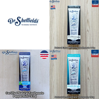 Dr.Sheffield’s® Certified Natural Toothpaste 141g ดร.เชฟฟิลด์ ยาสีฟันธรรมชาติ