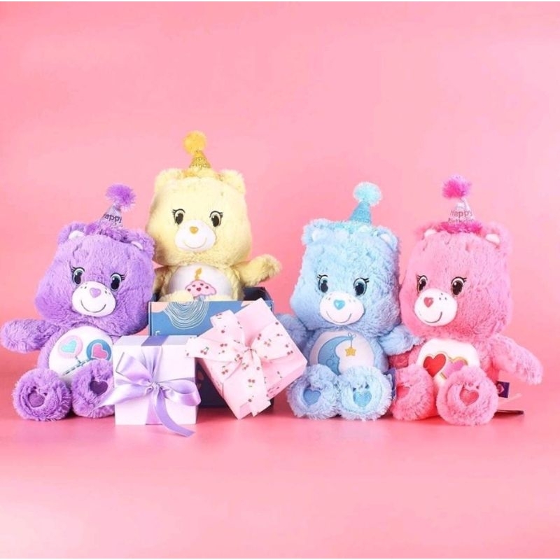 Care Bears Happy Birthday Collection ตุ๊กตาแคร์แบร์รุ่นวันเกิด
