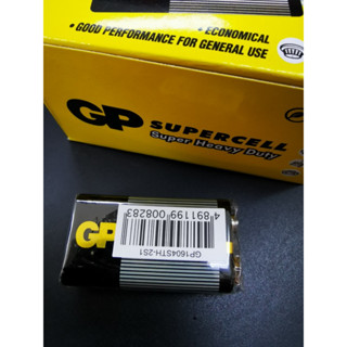 GP 9V ถ่าน  SUPERCELL (สินค้าพร้อมส่ง) -หมดอายุ 09-2026 GP-1…