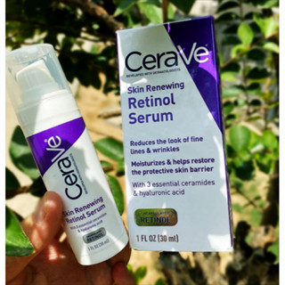 เซราวีCerave Skin Renewing Retinol Serum เรตินอล ครีมลดริ้วรอย ลดเลือนรอยสิว กระจ่างใส 30ml