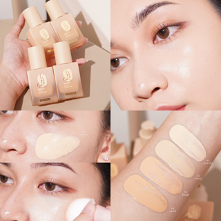 meilinda รองพื้น air matte รองพื้นงานผิวตัวจริง! รองพื้นกระจายแสง