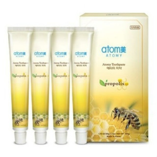 ATOMY TOOTHPASTE อะโทมี่ ทูธเพสต์ 50กรัม 1กล่องมี 4หลอด EXP.10/11/25