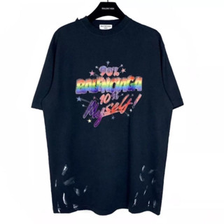 เสื้อยืด BALENCIAGA [NEW] Unisex โดนใจทุกเพศทุกวัย [Limited Edition]