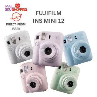 【Direct from Japan】FUJIFILM INSTAX MINI 12 White / Purple / Pink / Green / Blue 5 colors