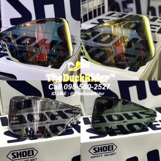 SHOEI Visor for Z8 , NXR2 ชิวแท้จาก Shoei CWR-F2 WITH PIN