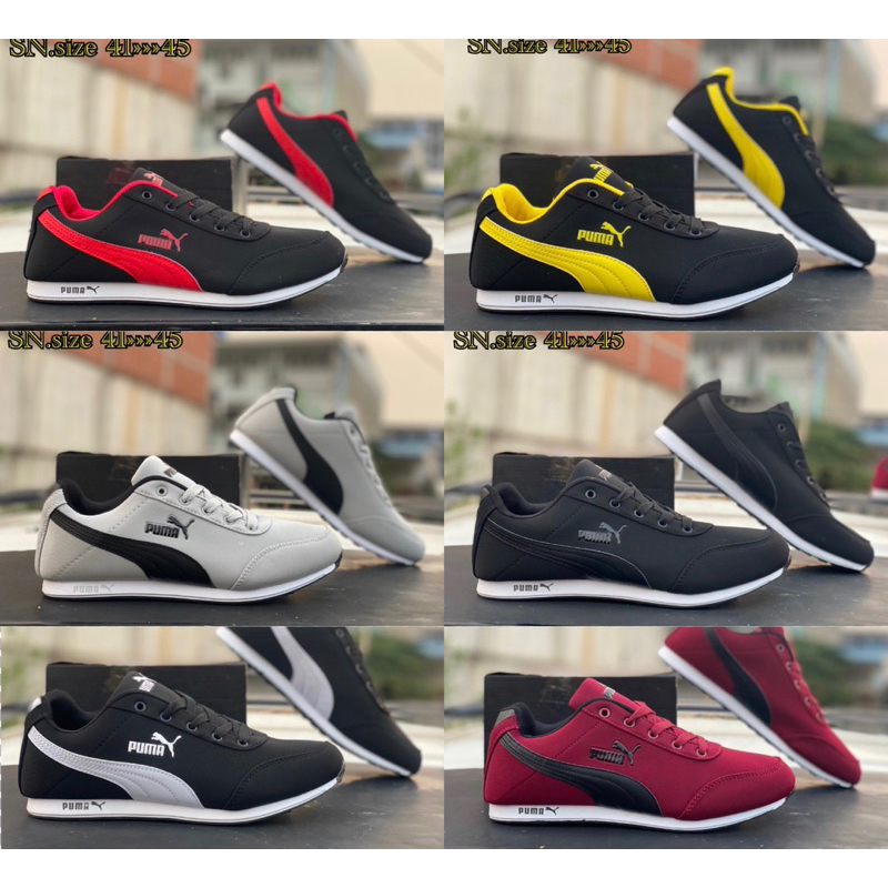 รองเท้าผ้าใบPumaสินค้าพร้อมส่งใส่ได้ทั้งผู้หญิงและผู้ชายจ้าสินค้าถ่ายจากของจริง