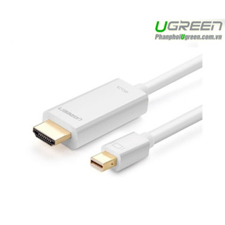 (มือ1พร้อมส่ง) CONNECTOR (อุปกรณ์แปลง) CABLE UGREEN MINI DP TO HDMI 2K 4K [10453] (3.0M)