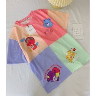 ✅สินค้าพร้อมส่ง🇹🇭 เสื้อยืด Care bear 4 เฉดสี